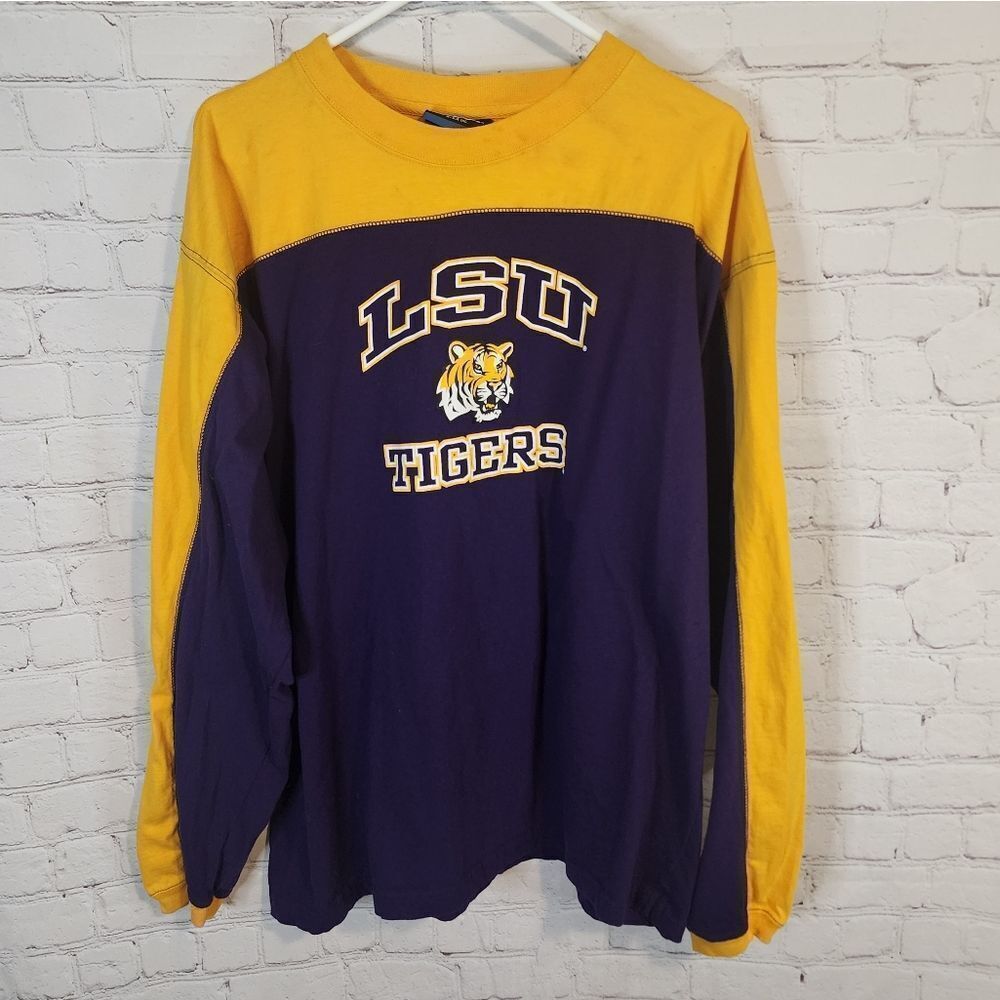 Men's NCAA "LSU Tigers" sweater, size XL